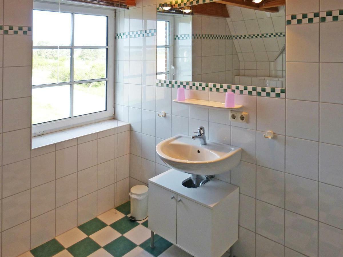 Haus Nordlicht Ferienwohnung *Bi A Maln* Nebel Exterior foto